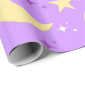 天月の星模様 ラッピングペーパー (ロールコーナー)