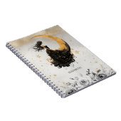 天月の花，星 ノートブック (右側)