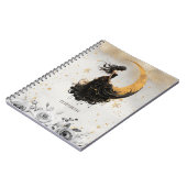 天月の花，星 ノートブック (左側)