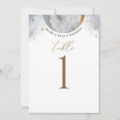 天月エレガント空と星のテーブル番号 (正面)