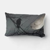 天月カラス装飾用クッション ランバークッション (裏面)