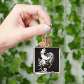 天月スカイユニバースゴッドナイトイラストレーション キーホルダー (手)