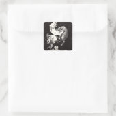 天月スカイユニバースゴッドナイトイラストレーション スクエアシール (バッグ)