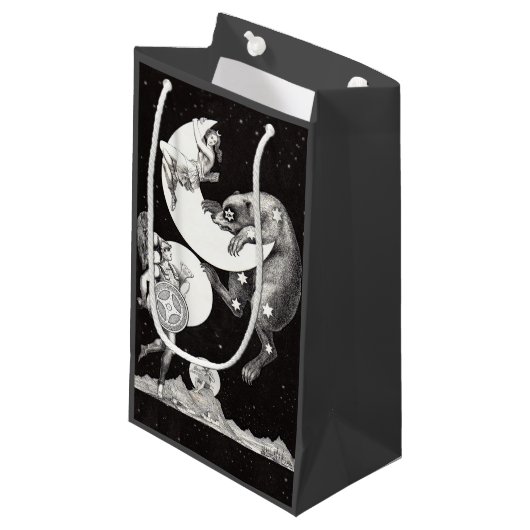 天月スカイユニバースゴッドナイトイラストレーション スモールペーパーバッグ (正面アングル)