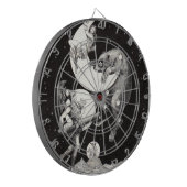 天月スカイユニバースゴッドナイトイラストレーション ダーツボード (正面左)