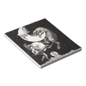 天月スカイユニバースゴッドナイトイラストレーション ノートパッド (アングル)