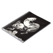 天月スカイユニバースゴッドナイトイラストレーション ノートブック (左側)