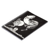 天月スカイユニバースゴッドナイトイラストレーション ノートブック (左側)