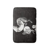 天月スカイユニバースゴッドナイトイラストレーション バスマット (正面縦)