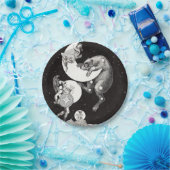 天月スカイユニバースゴッドナイトイラストレーション ペーパープレート (パーティー)