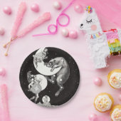 天月スカイユニバースゴッドナイトイラストレーション ペーパープレート (パーティー)