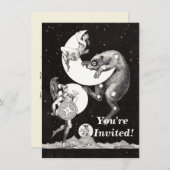 天月スカイユニバースゴッドナイトイラストレーション 招待状 (正面/裏面)