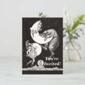 天月スカイユニバースゴッドナイトイラストレーション 招待状 (スタンド正面)