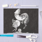 天月スカイユニバースゴッドナイトイラストレーション 薄葉紙 (クラフト)