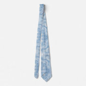 天月スターズドリーミースカイパステルウォーターカラー ネクタイ (裏面)