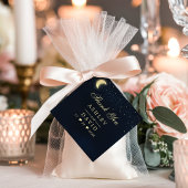 天月スターズミッドナイトブルーありがとうラベル フェイバータグ