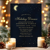 天月スターズミッドナイトブルーホリデーディナー 招待状