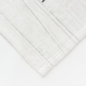 天月スターズ&ラムベビー誕生統計 フリースブランケット (角)