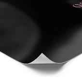 天月相ウェルカムサイン – LunaART-A01 ポスター (角)