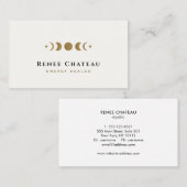 天月相エネルギーヒーラー 名刺 (正面/裏面)