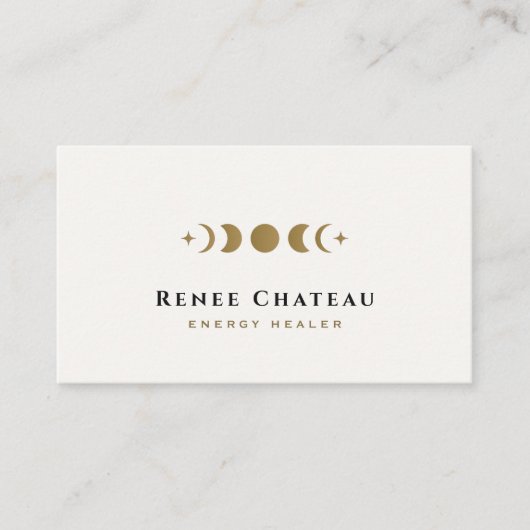 天月相エネルギーヒーラー 名刺 (正面)