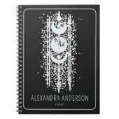 天月相神秘的なスピリチュアル密教 ノートブック (正面)