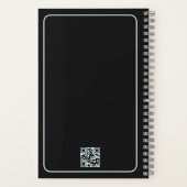 天月相神秘的なホリスティックスピリチュアル ノートブック (裏面)