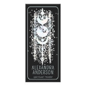 天月相神秘的なホリスティックスピリチュアル ラックカード (正面)