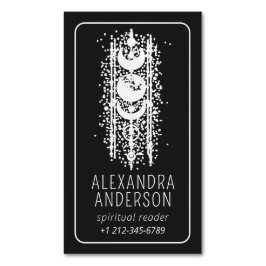 天月相神秘的な密教スピリチュアル マグネット名刺