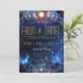 天月相結婚式招待状 招待状 (スタンド正面)