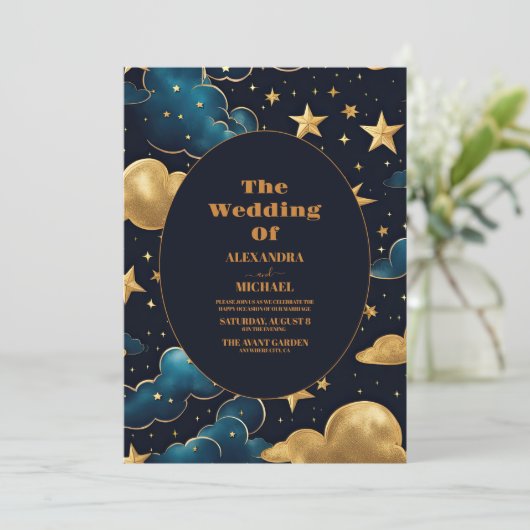 天月結婚星 招待状 (スタンド正面)