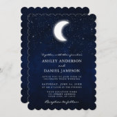 天月結婚星 招待状 (正面/裏面)