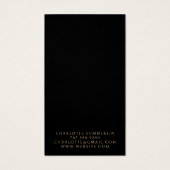 天月金ゴールドブラックイヤリングネックレスディスプレイ (裏面)