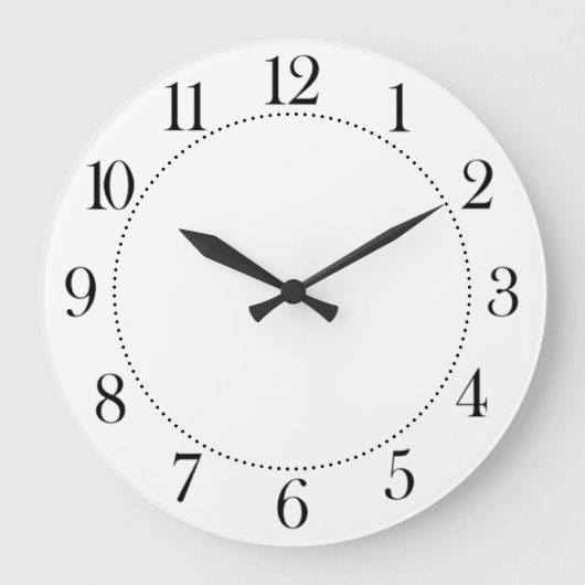 天月顔 ラージ壁時計 (正面)