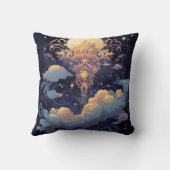 天月魔法コズミック，星紫雲 クッション (裏面)