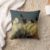 天月 クッション (ブランケット)