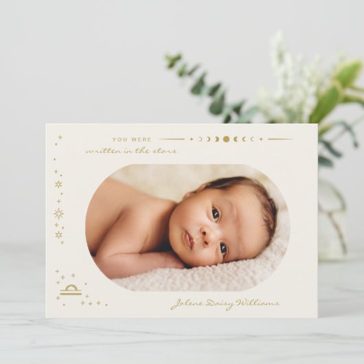 天月&スターズ〔占星術の〕十二宮図 | Libra (スタンド正面)