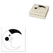 天月 ラバースタンプ (押印)