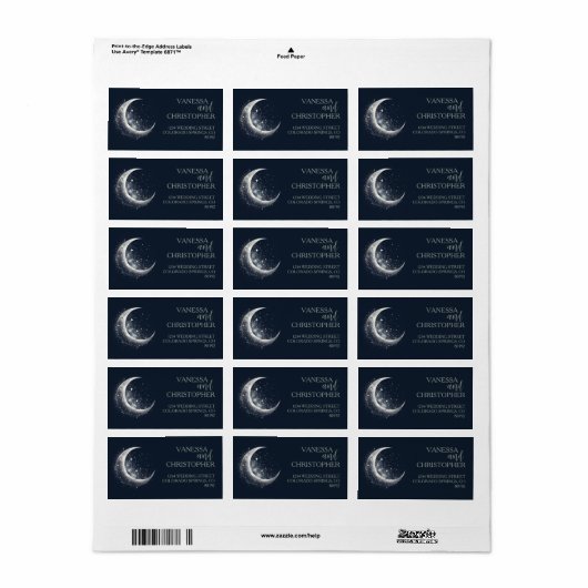 天月 ラベル (フルシート)