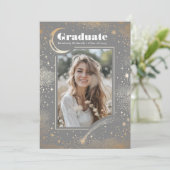 天月・星の大学院写真卒業 招待状 (スタンド正面)