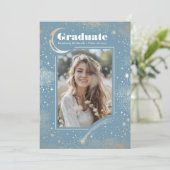 天月・星の大学院写真卒業 招待状 (スタンド正面)