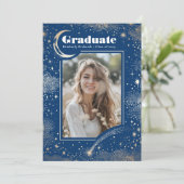 天月・星の大学院写真卒業 招待状 (スタンド正面)