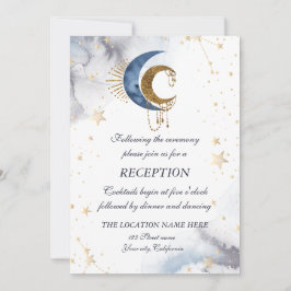 天月、星招待状 招待状