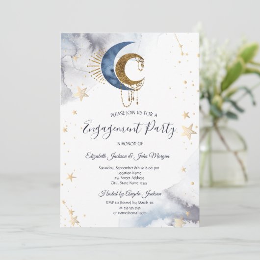 天月、星招待状 招待状 (スタンド正面)