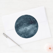 天月 | Night Sky封筒用シールシール ラウンドシール (封筒)
