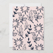 天望動物の誕生日 招待状 (裏面)