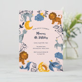 天望動物の誕生日 招待状 (スタンド正面)