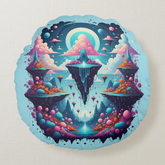 天望枕 ラウンドクッション (正面)