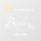 天来使と星を崇拝しよう ウィンドウサイン (シート)