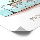 天東亜市旅行ポスター – モロッコ旅行ポスター ポスター (角)